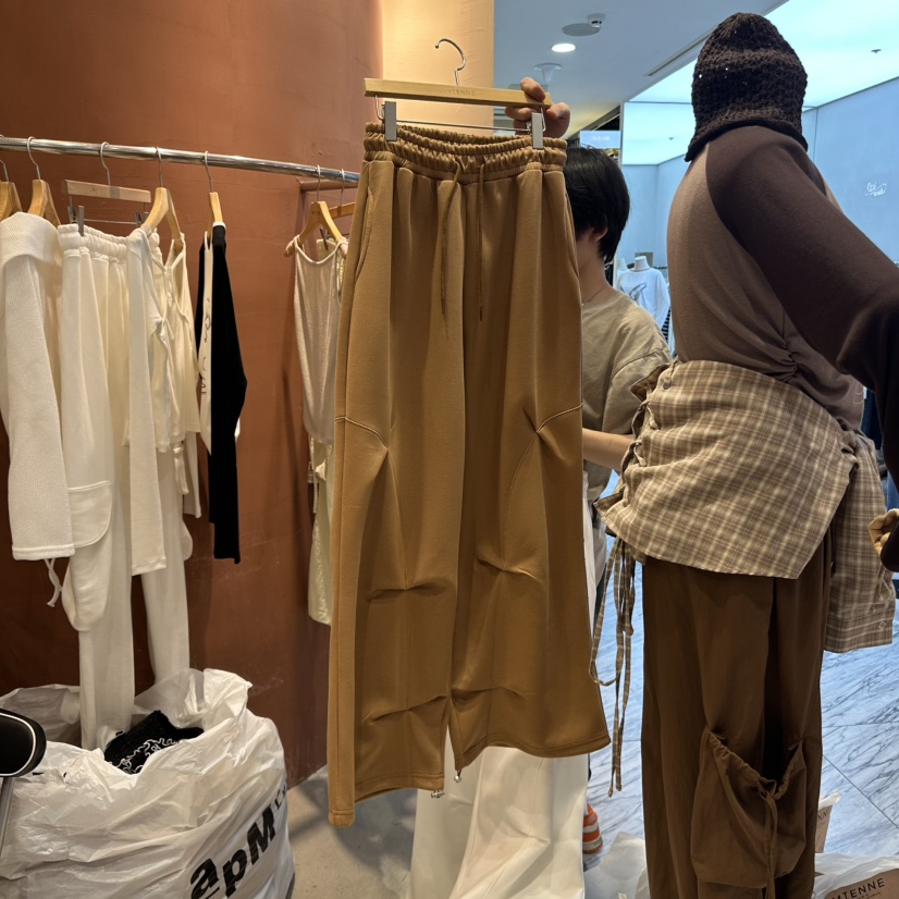 MIENNE韓國直郵㊣女士新款休閑時尚25秋夏熱賣職業休閑褲棉質MIENNE休閑褲圖色2