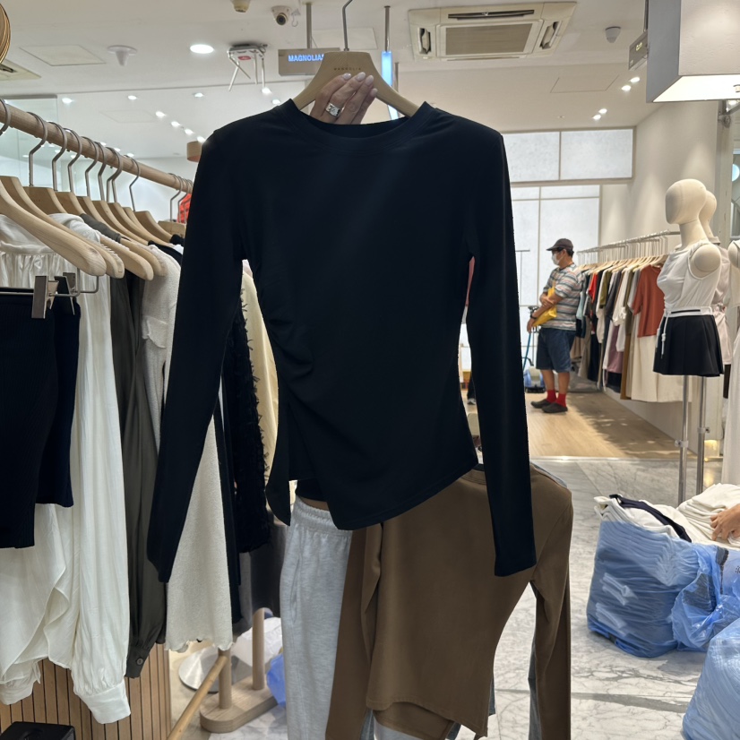 MAGNOLIA36-L東大門㊣直郵女裝新款熱賣職業推薦25秋夏長袖T恤MAGNOLIA36-L長袖T恤圖色4