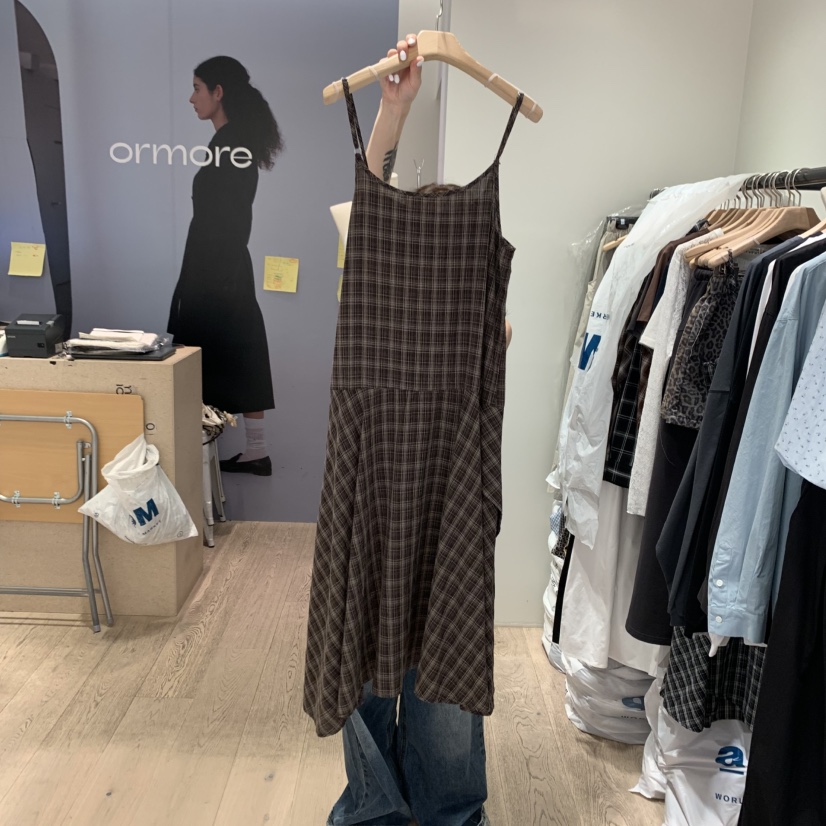 ORMORE韓國直郵㊣女士新款人氣熱賣推薦真品職業時尚連衣裙ORMORE連衣裙
