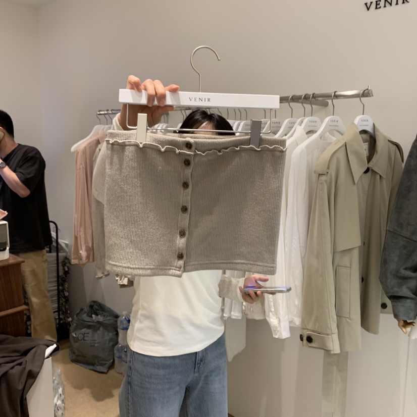 VENIR-a東大門㊣代購女士新品人氣熱賣職業推薦真品吊帶背心VENIR-a吊帶/背心圖色1