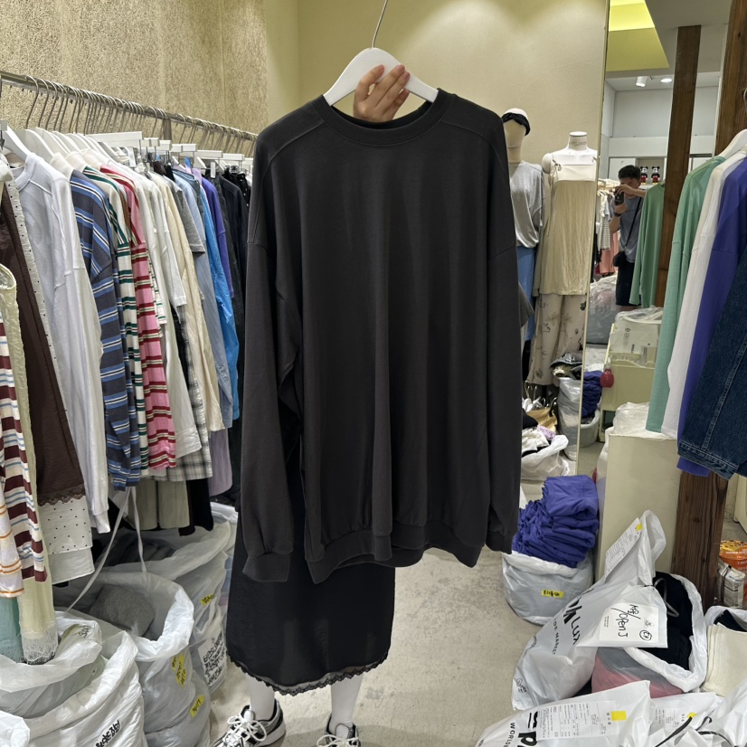 REFLAT韓國直郵㊣女士新款真品25秋冬休閑熱賣職業時尚長袖T恤REFLAT長袖T恤圖色3