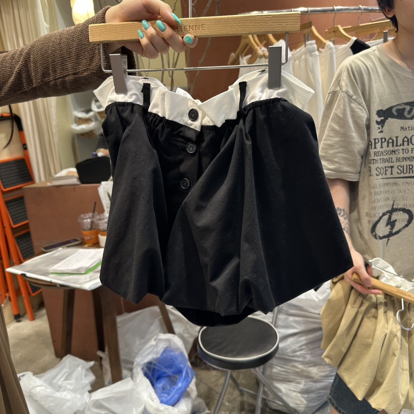 MIENNE東大門㊣實拍女裝新款真品時尚25秋冬推薦休閑人氣短褲MIENNE短褲圖色3
