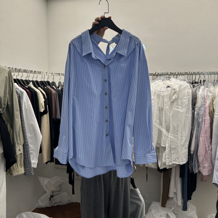 MOANA東大門㊣代購女士新品熱賣人氣推薦休閑真品襯衫蕾絲衫MOANA襯衫/蕾絲衫