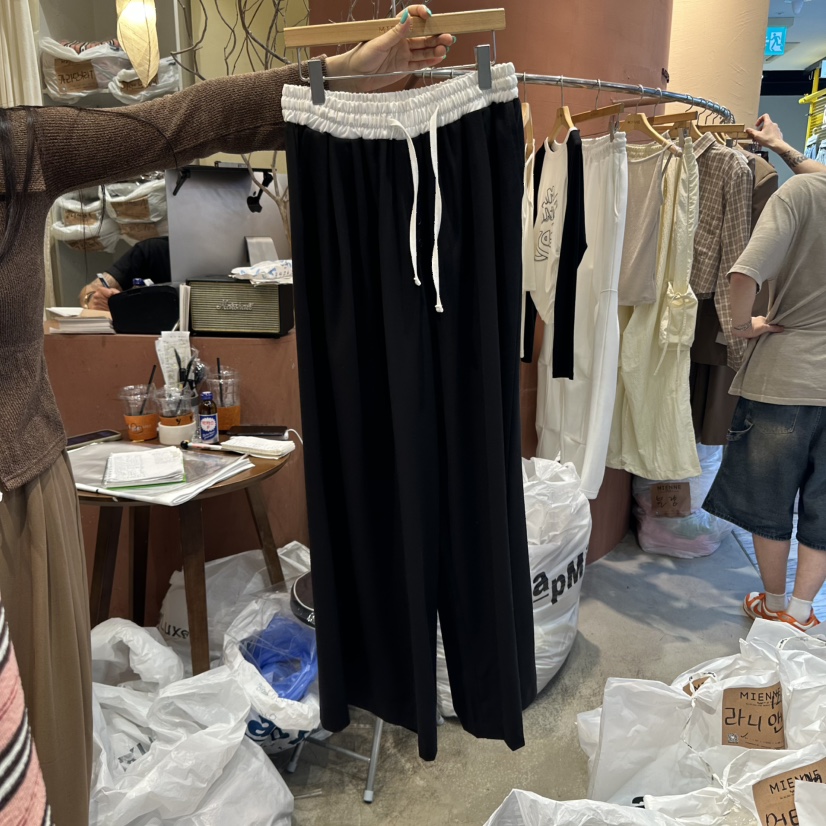 MIENNE韓國代購㊣女裝新品休閑熱賣推薦人氣時尚真品休閑褲MIENNE休閑褲圖色2