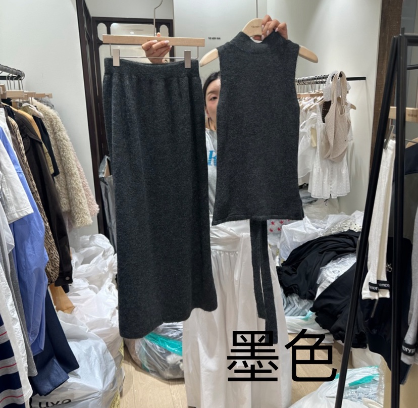 THEMORYPARK東大門㊣直郵女士新款25秋冬人氣推薦熱賣真品套裝THE MORY PARK套裝圖色1