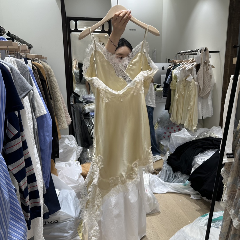 THEMORYPARK東大門㊣實拍女裝新款真品休閑職業推薦人氣連衣裙THE MORY PARK連衣裙