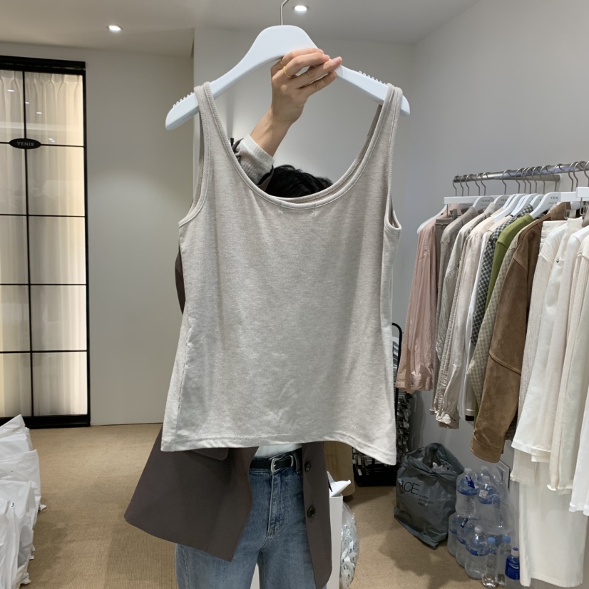VENIR-a東大門㊣實拍女裝新品時尚推薦人氣吊帶背心不含內搭VENIR-a吊帶/背心