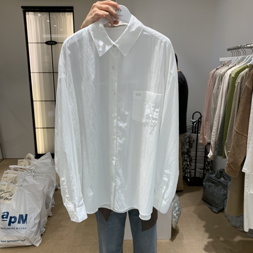 VENIR-a韓國代購㊣女士新款休閑時尚職業推薦真品襯衫蕾絲衫VENIR-a襯衫/蕾絲衫圖色1