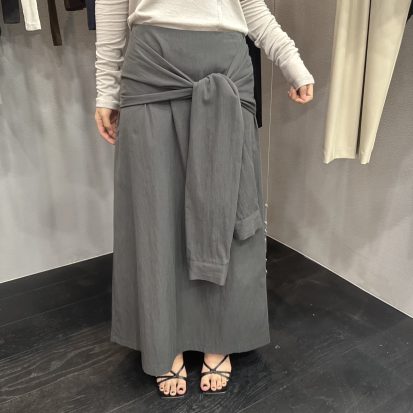 FLAMME TOIT東大門㊣實拍女士新款休閑職業人氣時尚推薦長裙FLAMME TOIT長裙圖色2