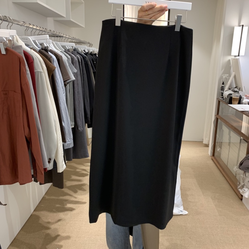 VENIR-a韓國直郵㊣女士新品25秋冬職業真品時尚半身裙中短裙VENIR-a半身裙/中短裙圖色3
