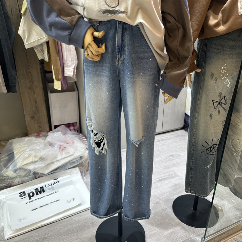 ZIPPER韓國代購㊣女裝新品25秋冬推薦真品熱賣職業人氣牛仔褲ZIPPER牛仔褲圖色1