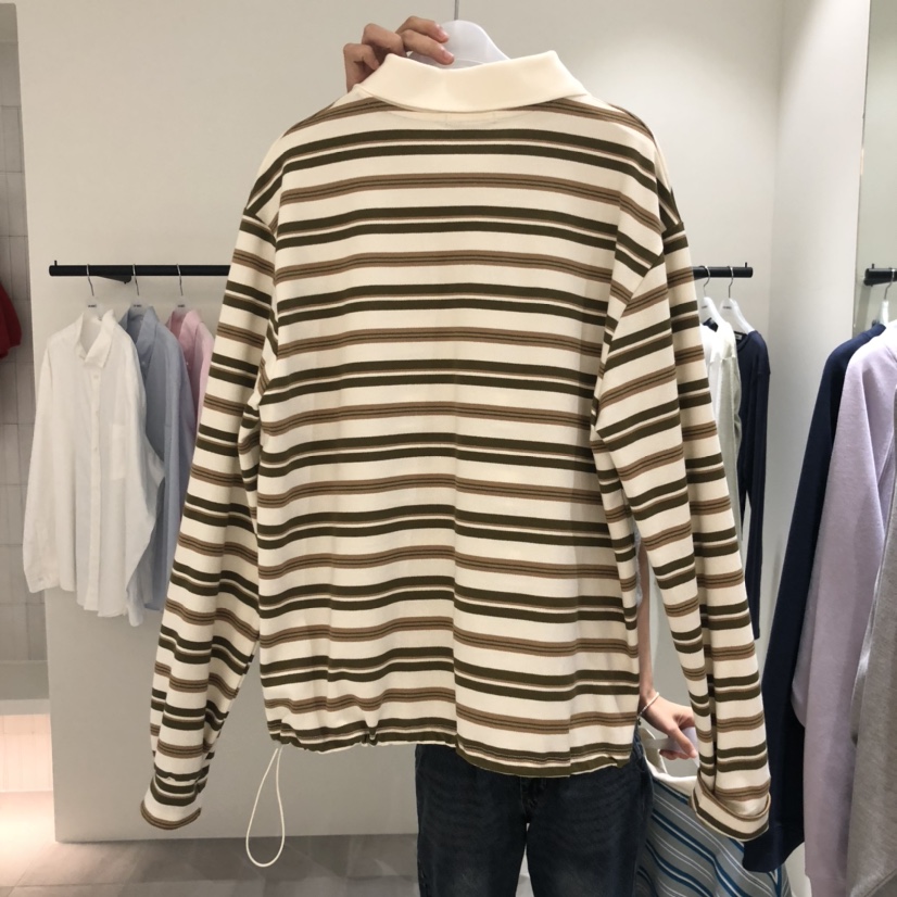 MAGNOLIA36-P東大門㊣代購女裝新品休閑推薦職業人氣長袖T恤MAGNOLIA36-P長袖T恤