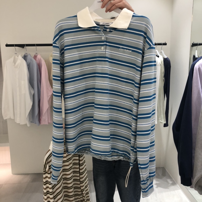 MAGNOLIA36-P東大門㊣代購女裝新品休閑推薦職業人氣長袖T恤MAGNOLIA36-P長袖T恤圖色2