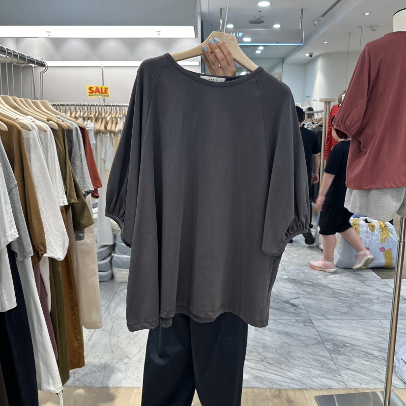 REVE-L韓國直郵㊣女士新款熱賣時尚人氣推薦25秋冬休閑T恤REVE-LT恤圖色4