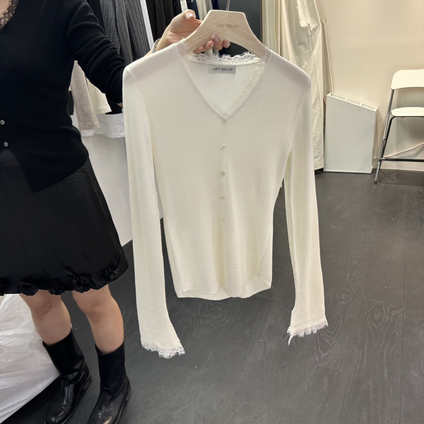 SALT BREAD東大門㊣直郵女士新品推薦人氣真品熱賣休閑針織衫SALT BREAD針織衫圖色1