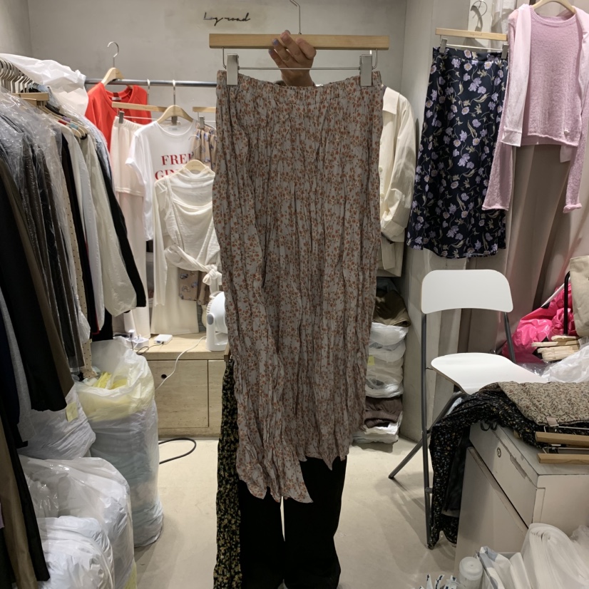 LOGROAD韓國代購㊣女士新品熱賣人氣休閑25秋夏半身裙中短裙LOG ROAD半身裙/中短裙