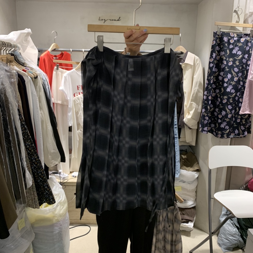 LOGROAD韓國直郵㊣女裝新款職業推薦熱賣休閑真品半身裙中短裙LOG ROAD半身裙/中短裙圖色2