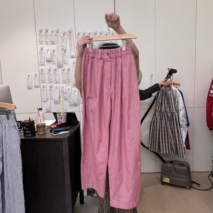 DOHWAJI韓國代購㊣女裝新款休閑推薦25秋夏時尚人氣職業休閑褲DOHWAJI休閑褲圖色3