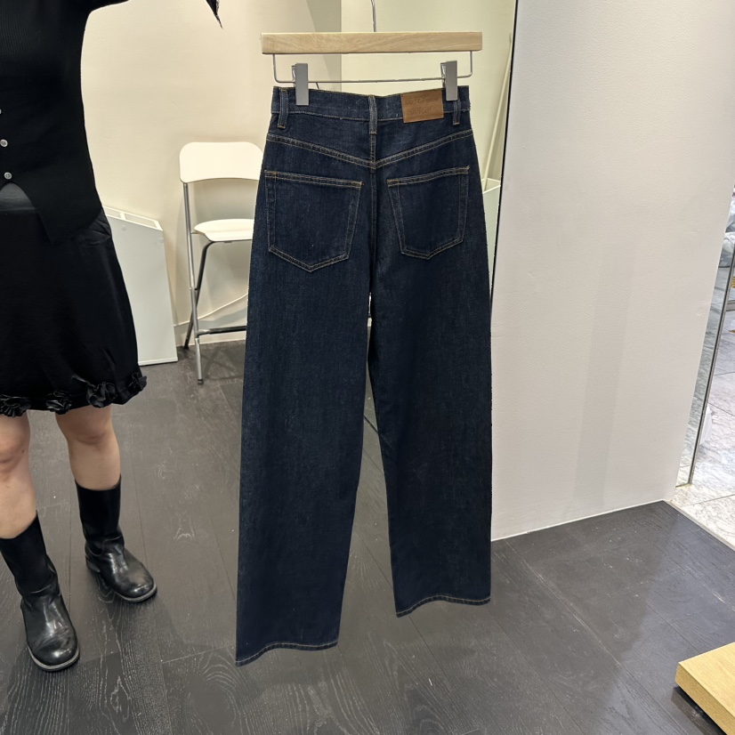 SALT BREAD東大門㊣實拍女裝新款熱賣時尚推薦真品職業牛仔褲SALT BREAD牛仔褲