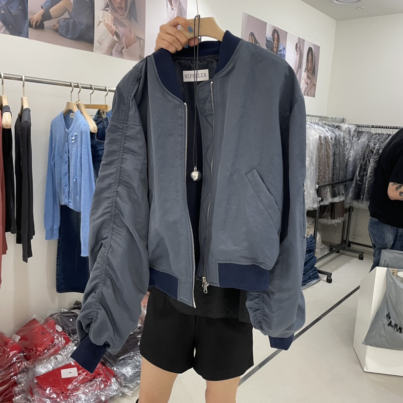 REPELLER東大門㊣代購女裝新品推薦人氣真品25秋夏熱賣夾克REPELLER夾克圖色2