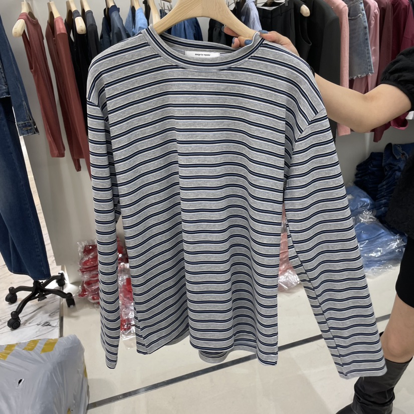 REPELLER東大門㊣代購女裝新品時尚真品職業熱賣人氣長袖T恤REPELLER長袖T恤圖色2