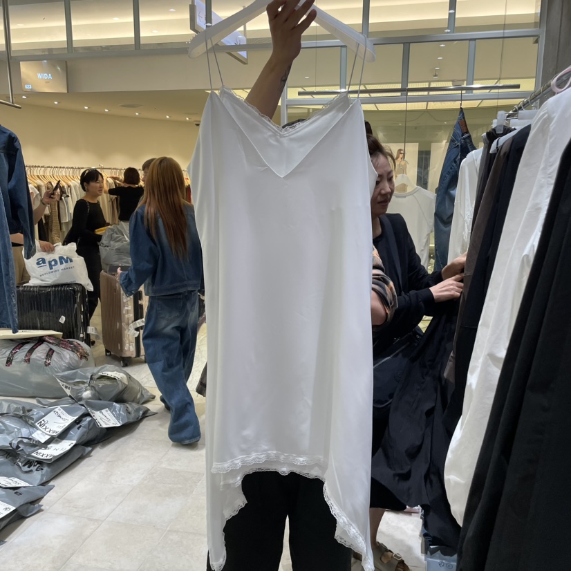 MIXXIN韓國代購㊣女裝新品休閑熱賣人氣推薦連衣裙不含腰帶MIXXIN連衣裙