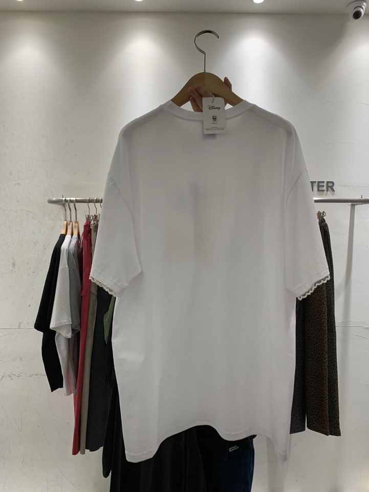JUPITER韓國代購㊣女士新品時尚人氣職業推薦真品熱賣T恤蕾絲JUPITERT恤