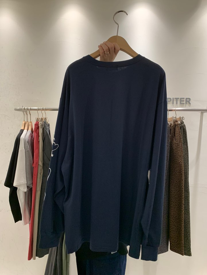 JUPITER東大門㊣代購女裝新品推薦時尚25秋夏人氣熱賣長袖T恤JUPITER長袖T恤
