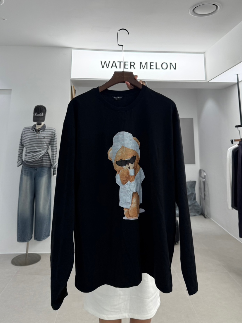 WATERMELON東大門㊣實拍女士新品人氣推薦熱賣休閑時尚長袖T恤de goyou長袖T恤圖色4