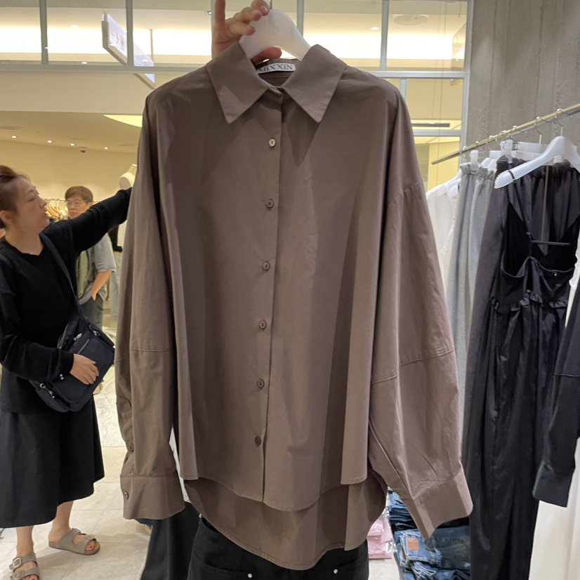 MIXXIN東大門㊣直郵女裝新品職業推薦真品時尚休閑襯衫蕾絲衫MIXXIN襯衫/蕾絲衫圖色2