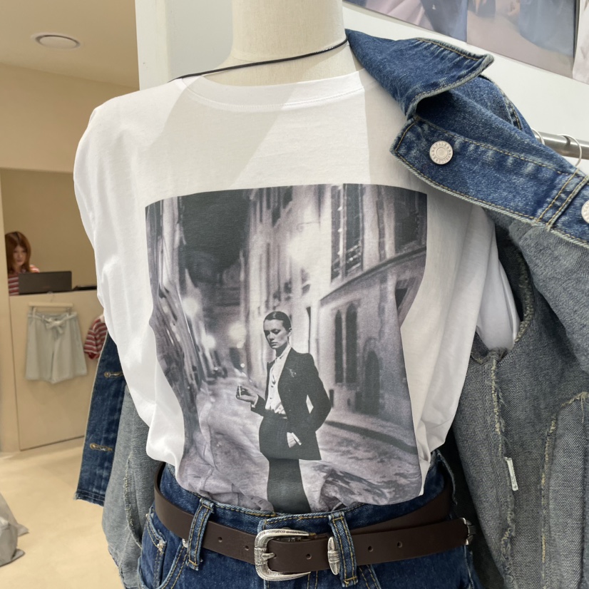 REPELLER韓國直郵㊣女士新品推薦職業熱賣休閑25秋夏人氣T恤REPELLERT恤圖色1