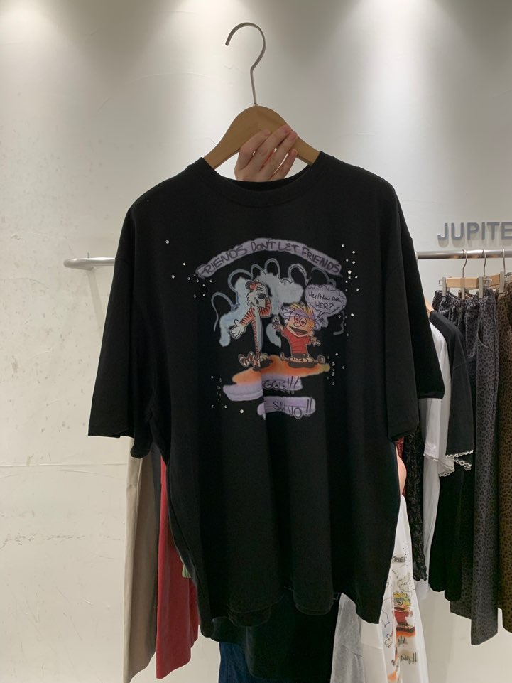 JUPITER東大門㊣代購女裝新款推薦時尚休閑職業真品人氣T恤JUPITERT恤圖色2