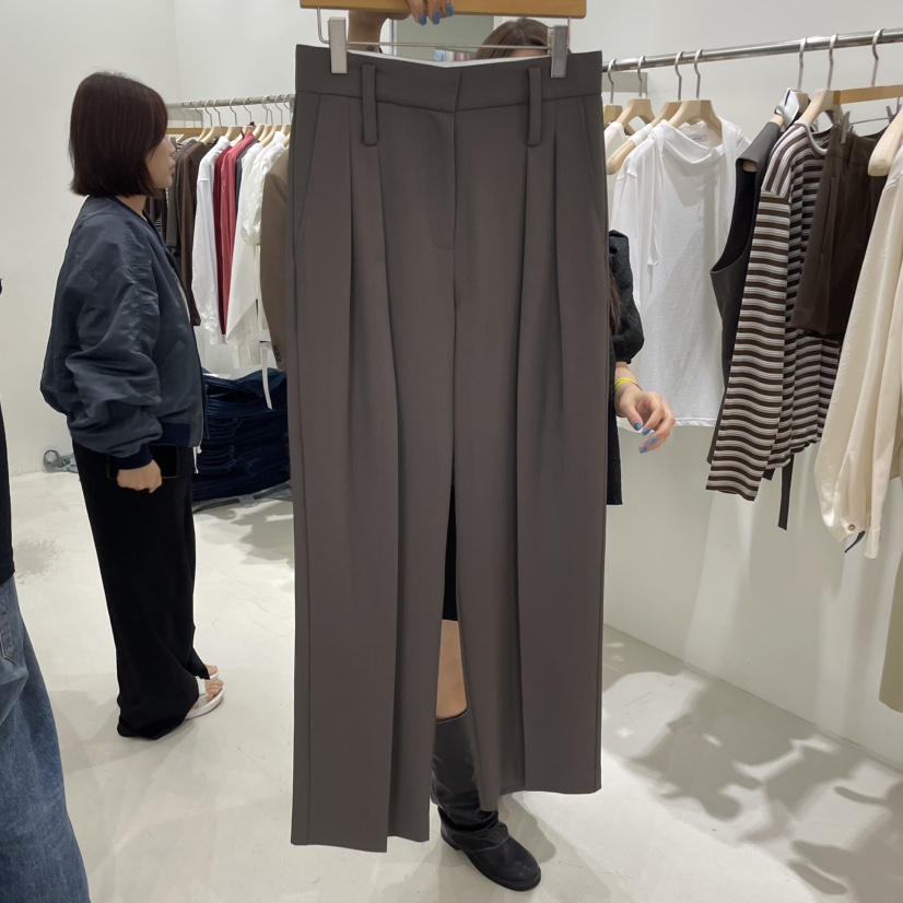 REPELLER韓國直郵㊣女士新款時尚熱賣25秋夏職業休閑休閑褲REPELLER休閑褲圖色1