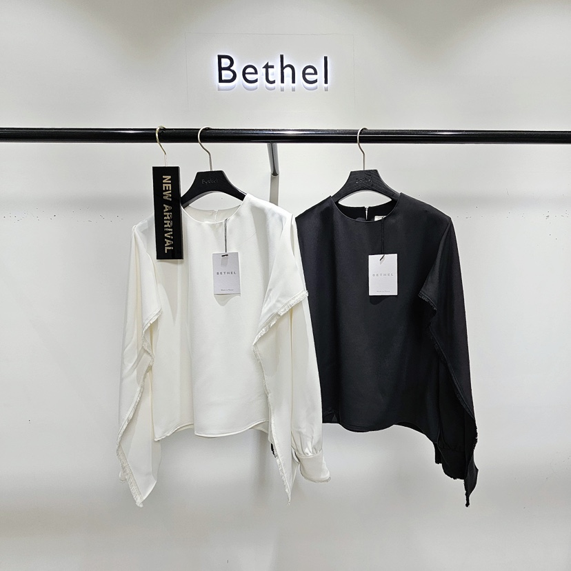 BETHEL韓國代購㊣女裝新品真品休閑職業人氣熱賣襯衫蕾絲衫BETHEL襯衫/蕾絲衫