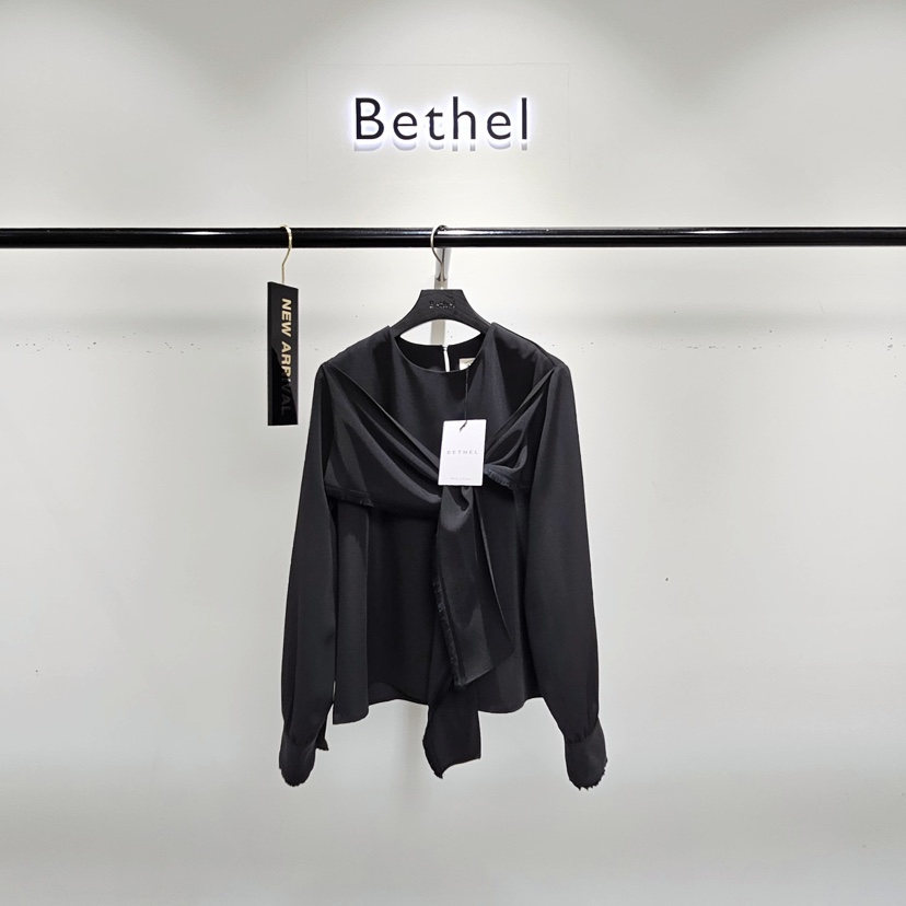 BETHEL韓國代購㊣女裝新品真品休閑職業人氣熱賣襯衫蕾絲衫BETHEL襯衫/蕾絲衫圖色2
