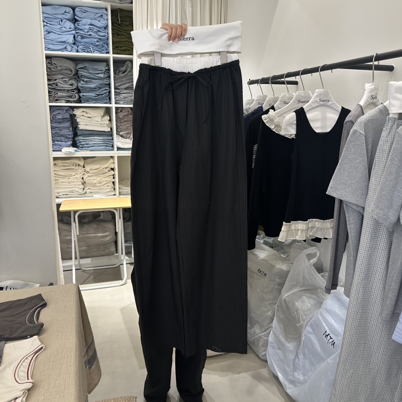 SIERRA東大門㊣代購女裝新品職業人氣25秋夏推薦時尚休閑褲SIERRA休閑褲圖色2