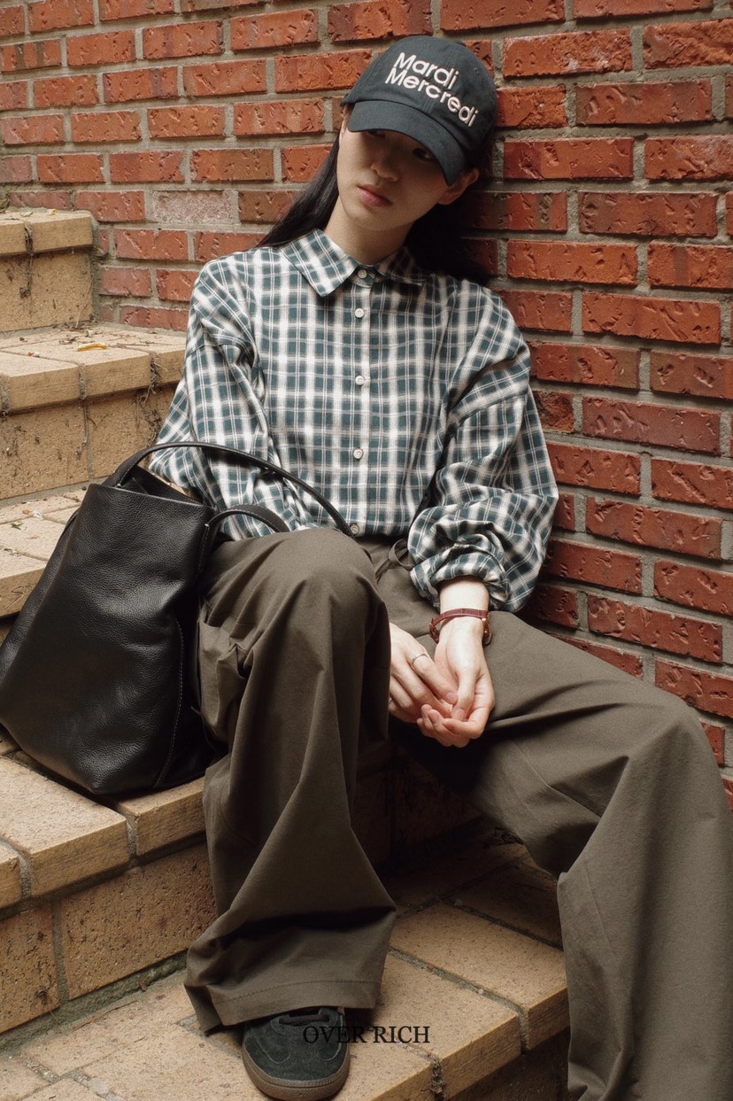 OVER RICH東大門㊣直郵女士新款人氣時尚推薦職業襯衫蕾絲衫OVER RICH襯衫/蕾絲衫