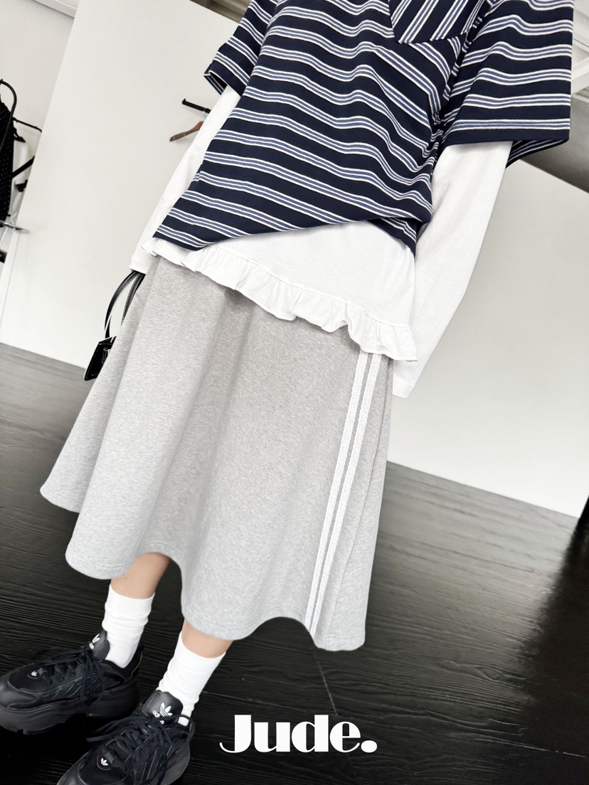 HEYJUDE東大門㊣直郵女士新品熱賣真品25秋冬休閑半身裙中短裙HEYJUDE半身裙/中短裙