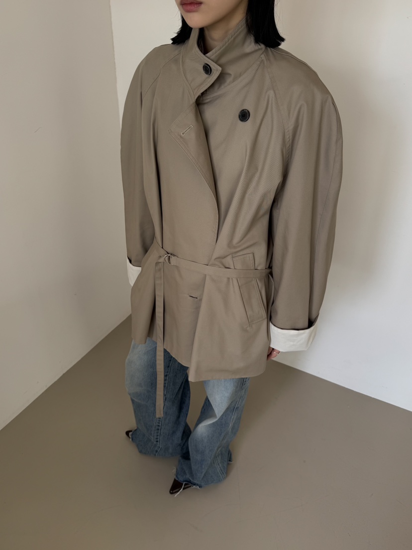 KARE/WEREPIECE東大門㊣代購女士新品推薦休閑真品夾克含腰帶KARE/WEREPIECE夾克