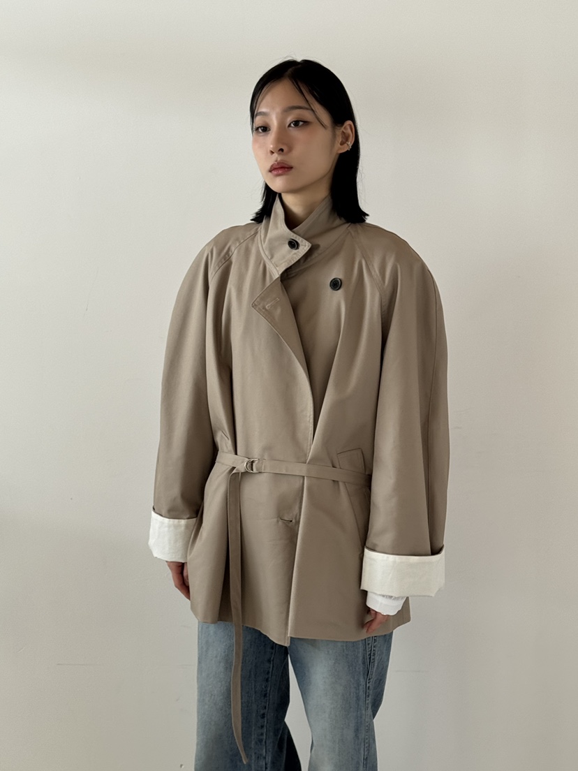 KARE/WEREPIECE東大門㊣代購女士新品推薦休閑真品夾克含腰帶KARE/WEREPIECE夾克