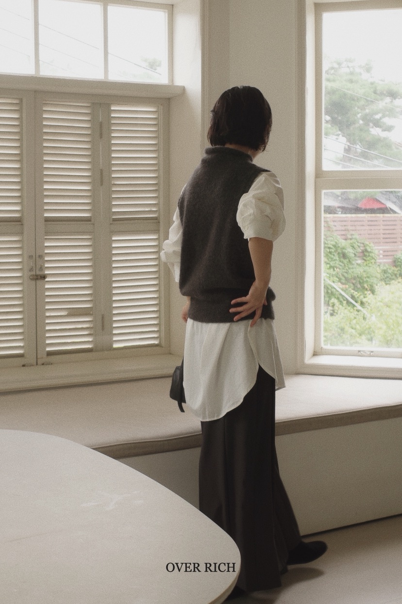 OVER RICH東大門㊣實拍女士新品休閑真品時尚推薦人氣長裙OVER RICH長裙