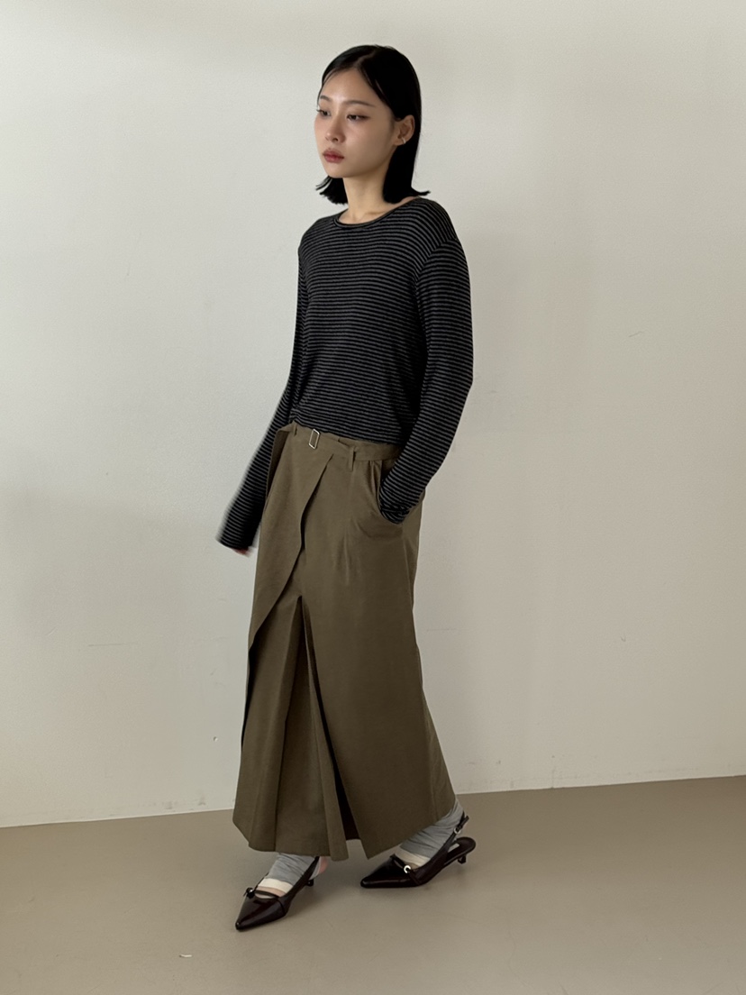 KARE/WEREPIECE東大門㊣代購女裝新品時尚人氣熱賣長裙含腰帶KARE/WEREPIECE長裙