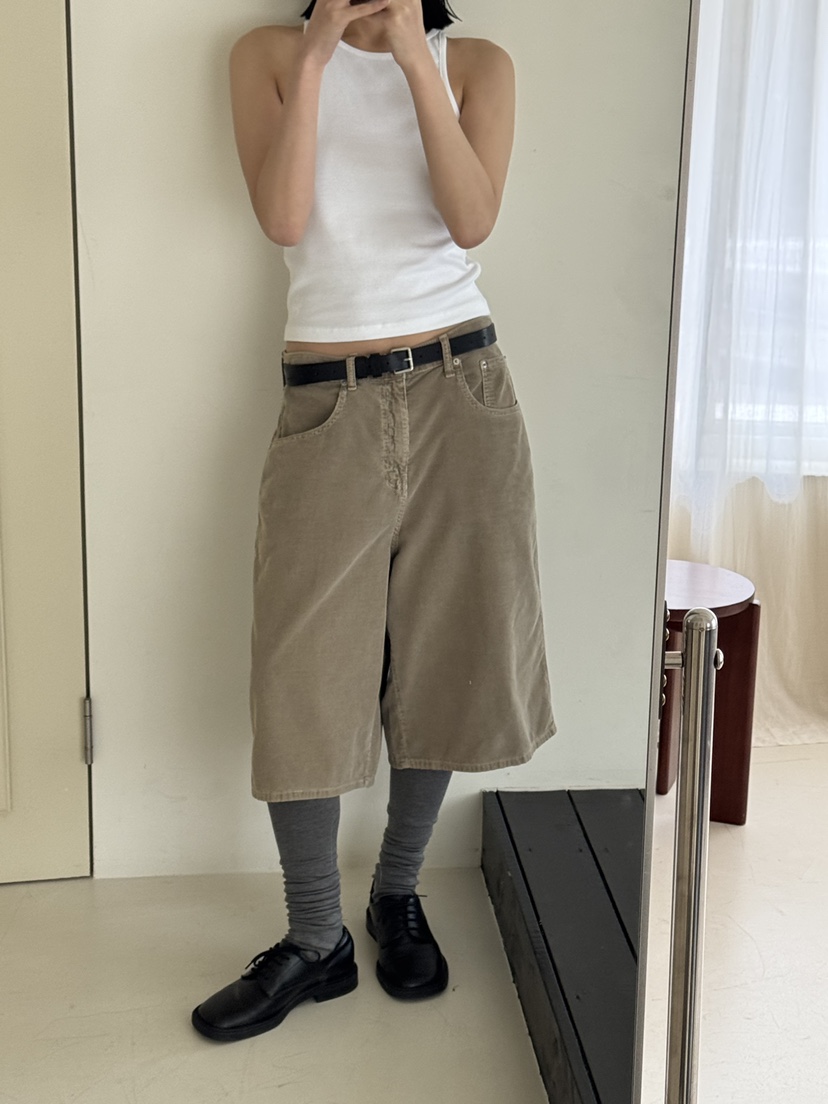 KARE/WEREPIECE韓國代購㊣女裝新品休閑人氣真品25秋冬短褲KARE/WEREPIECE短褲