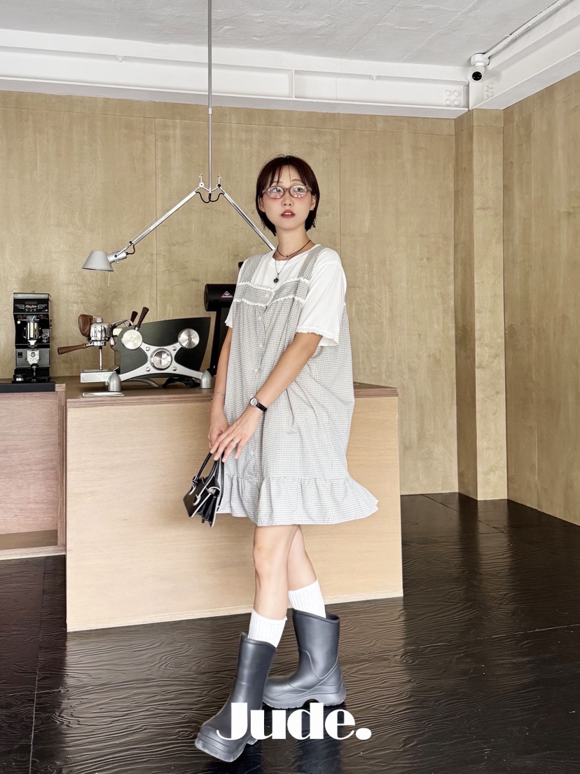 HEYJUDE東大門㊣直郵女士新品人氣熱賣25秋冬職業時尚連衣裙HEYJUDE連衣裙