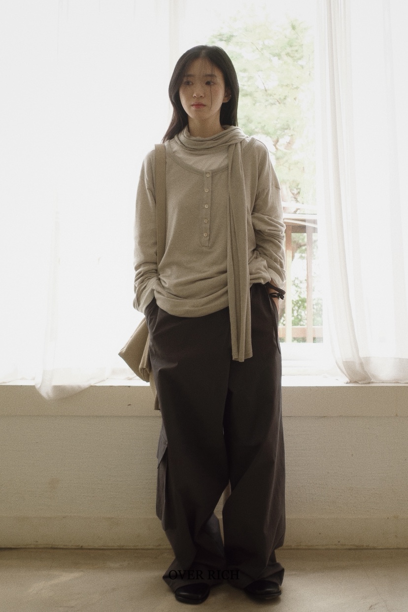 OVER RICH韓國代購㊣女裝新款人氣推薦熱賣25秋冬真品套裝OVER RICH套裝