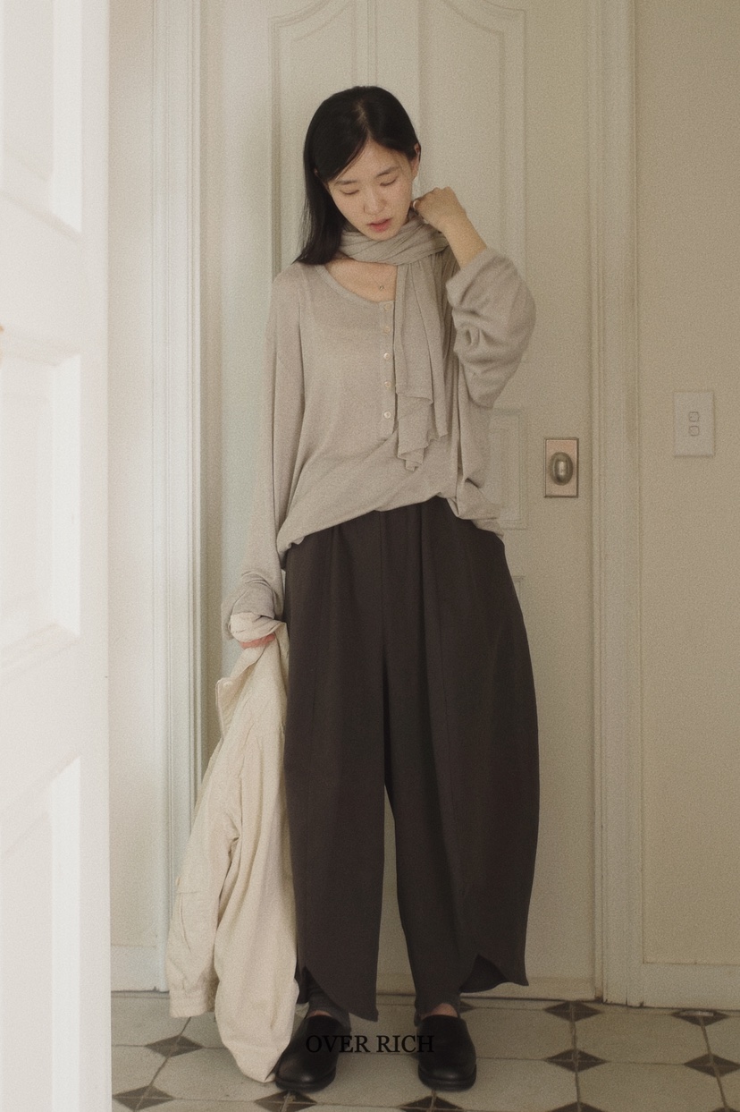 OVER RICH韓國代購㊣女裝新款人氣推薦熱賣25秋冬真品套裝OVER RICH套裝