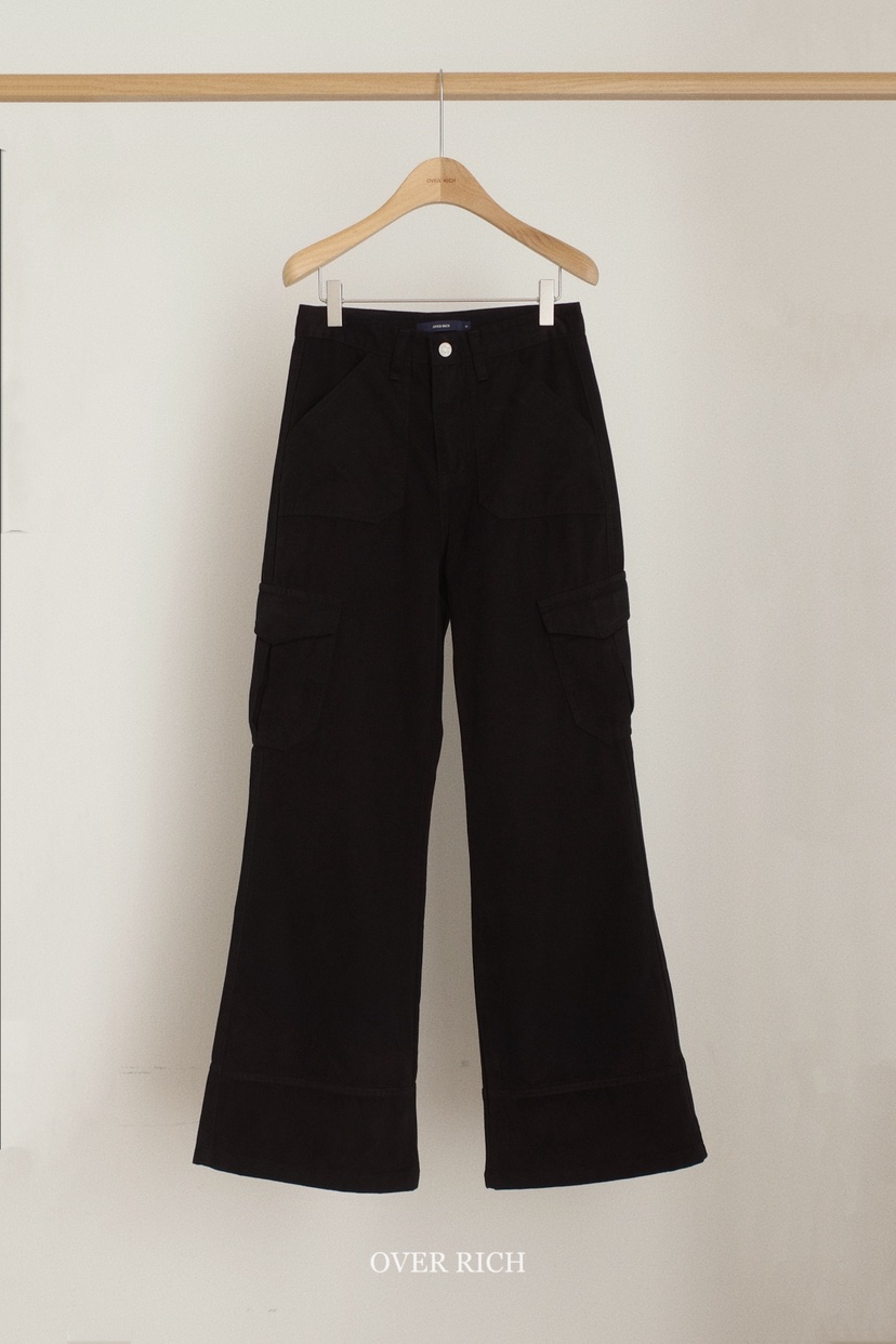 OVER RICH東大門㊣實拍女裝新品25秋冬推薦真品熱賣牛仔褲OVER RICH牛仔褲圖色3
