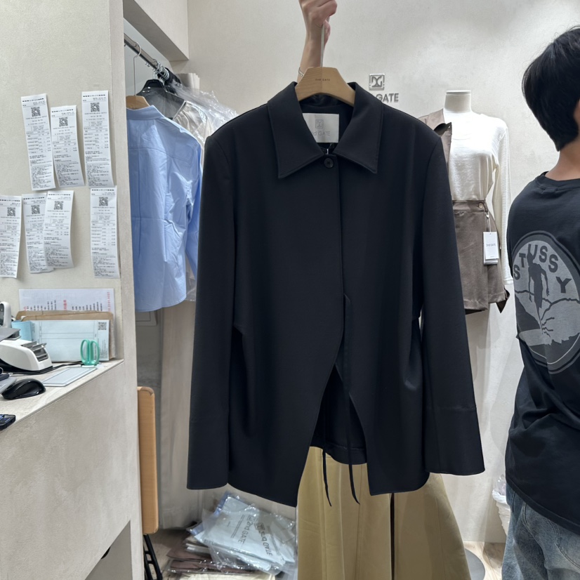 2ND GATE東大門㊣直郵女士新款真品休閑時尚熱賣人氣25秋冬夾克2ND GATE夾克圖色2