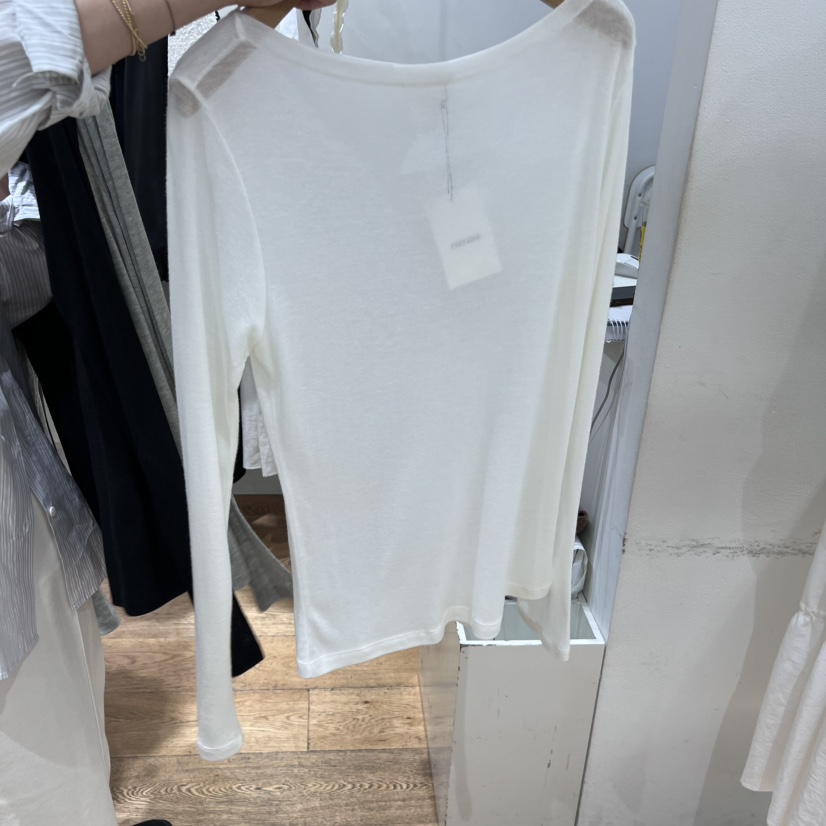 VERVEINE韓國直郵㊣女士新品真品人氣時尚熱賣推薦休閑長袖T恤VERVEINE長袖T恤圖色2