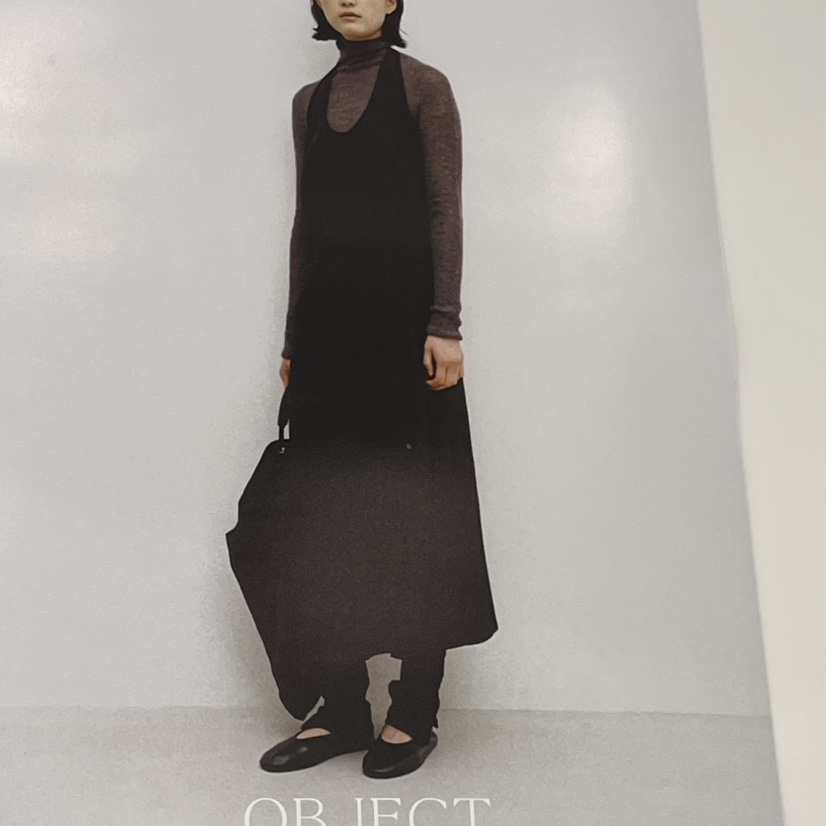 OBJECT韓國直郵㊣女裝新品熱賣職業25秋冬推薦真品時尚連衣裙OBJECT連衣裙